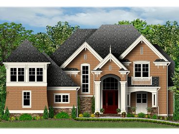 Two-Story House Plan, 049H-0006