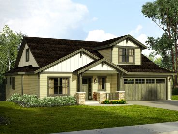 Two-Story House Plan, 051H-0283
