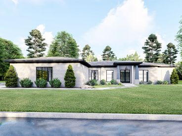 Contemporary House Plan, 075H-0035