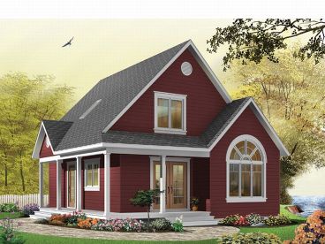 Vacation House Plan, 027H-0085