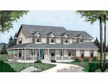 Country Home Design, 026H-0094