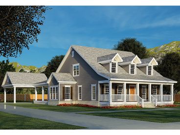Country Home Plan, 025H-0065