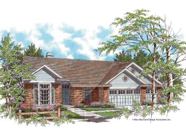 Traditional Home Plan, 034H-0061