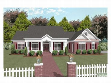 One-Story House Plan, 007H-0065
