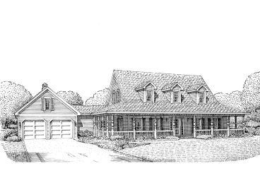 Country House Plan, 054H-0061