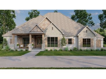 Craftsman House Plan, 074H-0246