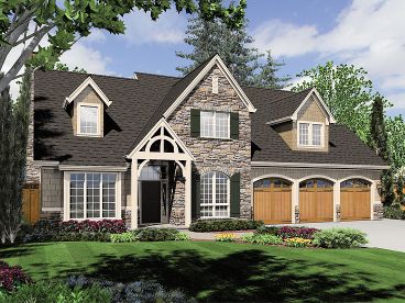 Two-Story House Plan, 034H-0167