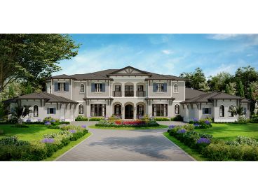 Premier Luxury House Plan, 069H-0071