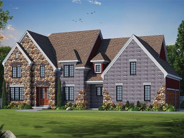 Two-Story House Plan, 031H-0262