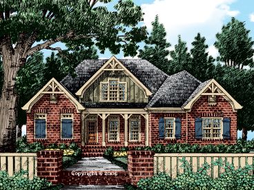 Two-Story House Plan, 086H-0047