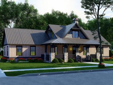 Country House Plan, 074H-0178