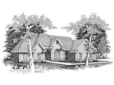 Traditional House Plan, 061H-0091