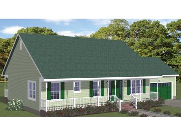 Starter House Plan, 078H-0018