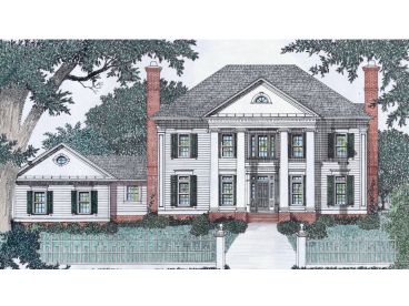 Colonial Home Plan, 045H-0064