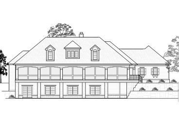Waterfront House Plan, 055H-0019