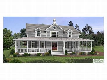 Country Home Plan, 007H-0061