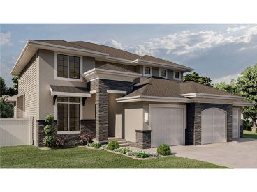 Two-Story House Plan, 050H-0134