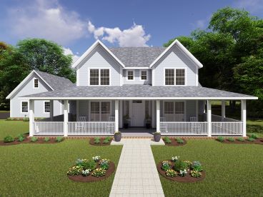 Two-Story House Plan, 059H-0013