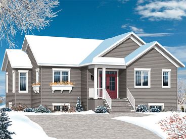One-Story House Plan, 027H-0417