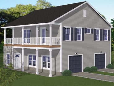 Carriage House Plan, 078G-0009