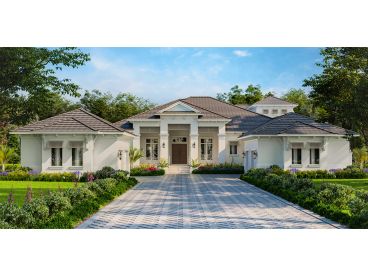 Premier Luxury House Plan, 070H-0035