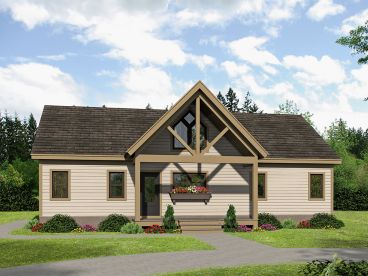 Vacation House Plan, 062H-0138