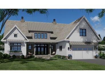 Luxury Country House Plan, 023H-0220
