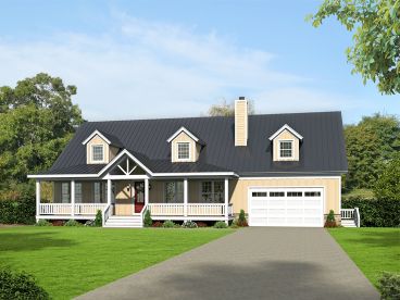 Country House Plan, 062H-0193