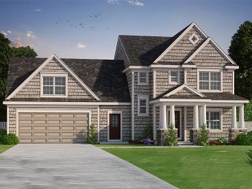 Two-Story House Plan, 031H-0265