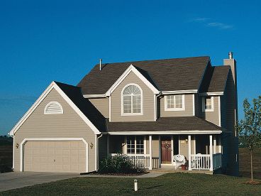 Two-Story Home Plan, 031H-0255