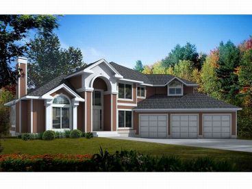 Two-Story Home Plan, 026H-0039
