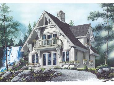 Chalet House Plan, 027H-0143