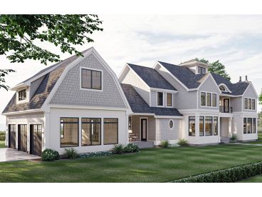 Two-Story House Plan, 050H-0494