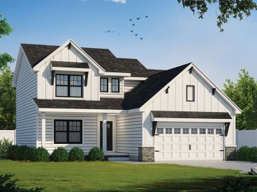 Two-Story House Plan, 031H-0392