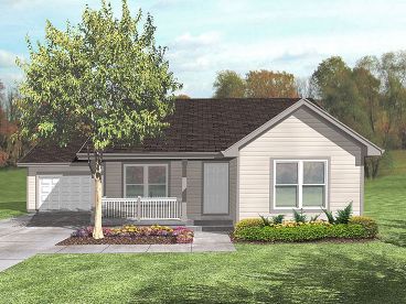 Small Home Plan, 016H-0051