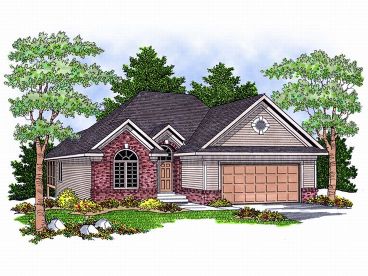 Traditional House Design, 020H-0099