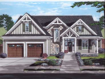 Two-Story House Plan, 046H-0179