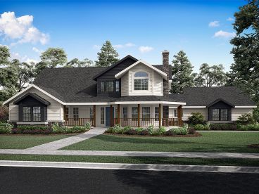 Country House Plan, 051H-0197