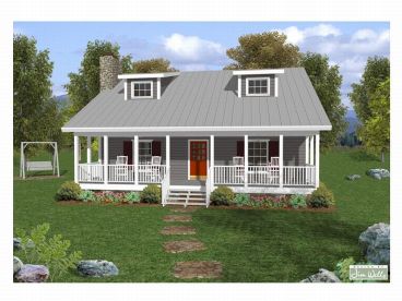 Country House Plan, 007H-0012