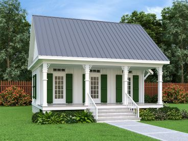 Vacation House Plan, 021H-0288