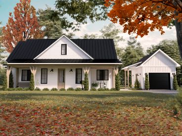 Small Ranch House Plan, 027H-0569