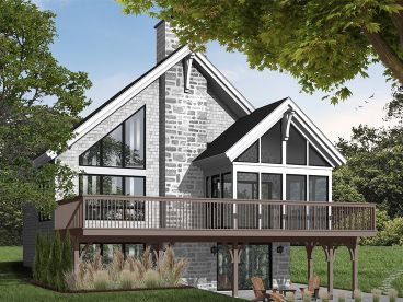 Two-Story House Plan, 027H-0116