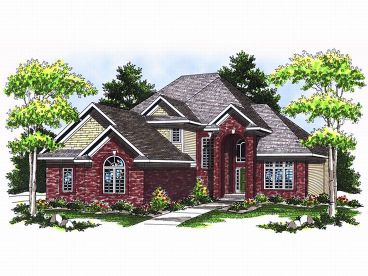 Traditional Home Design, 020H-0091