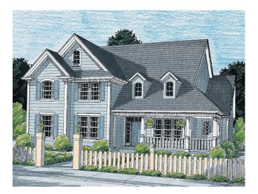 Two-Story House Design, 059H-0038