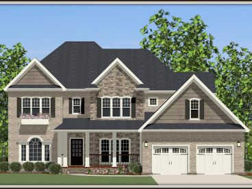 2-Story Home Plan, 067H-0012