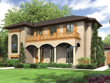 Tuscan House Design, 034H-0034