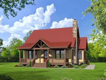 Country House Plan, 062H-0030