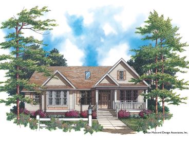 One-Story House Plan, 034H-0075