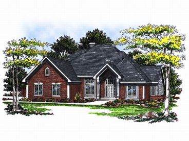 Traditional House Plan, 020H-0001
