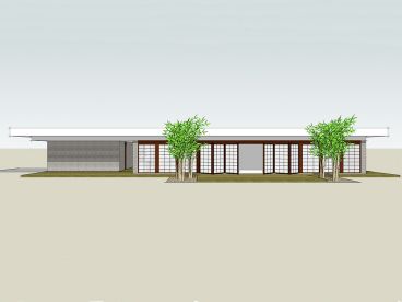 Contemporary House Plan, 052H-0004